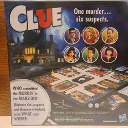 CLUE 2018 Classic Mystery Game - NEW FACTORY SEALED!