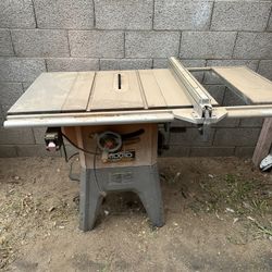 rigid table saw 