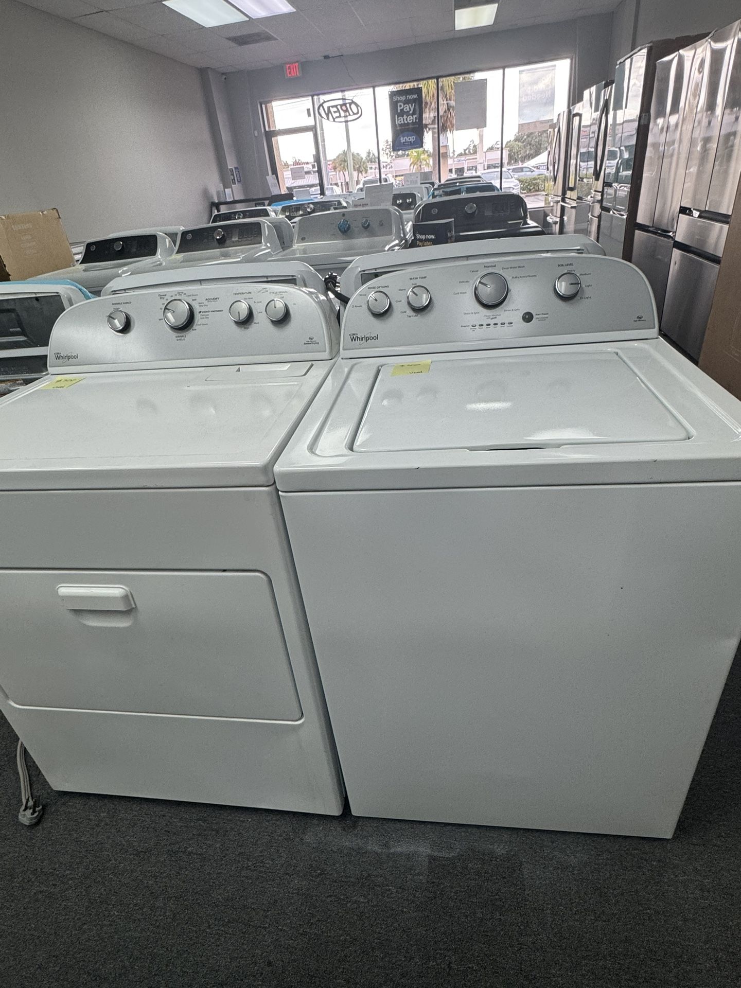 Washer And Dryer