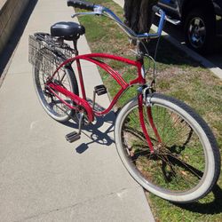 1979 Red Schwinn Cruiser Spitfire 5