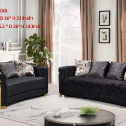 2 PC SOFA AND LOVESEAT NEW IN BOX