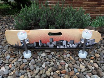 Eastside Tabor Longboard Skateboard Complete - Portland Graphic