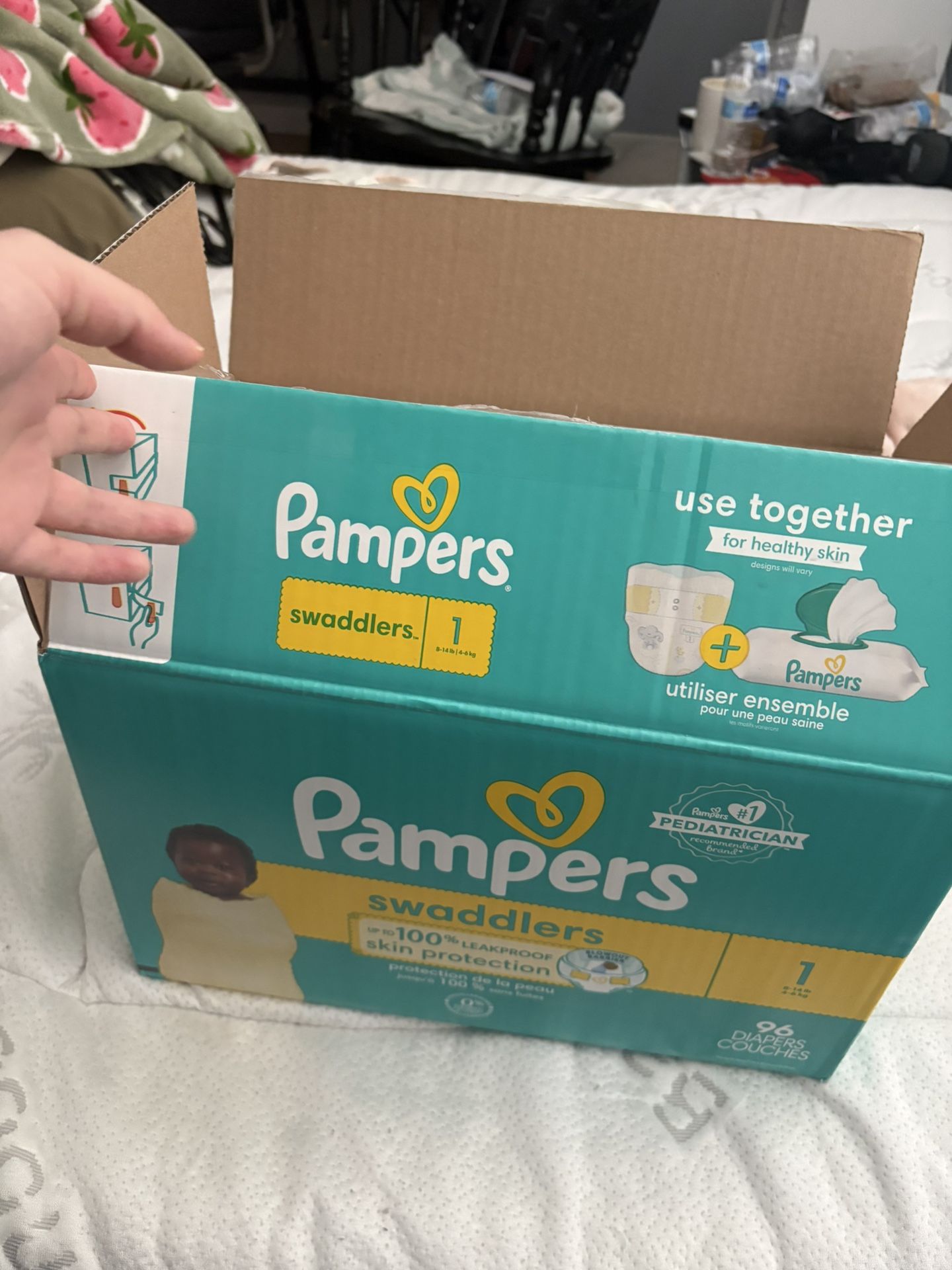 Pampers Size 1 Diapers