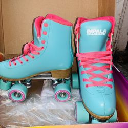Turquoise Women Impalas Roller skates Size 7