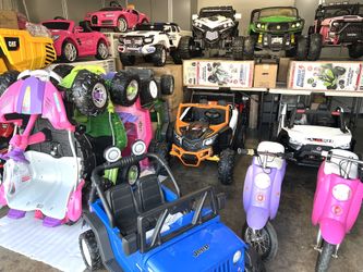 Power Wheels & Remote Control Model Electric Kid Ride On Car 