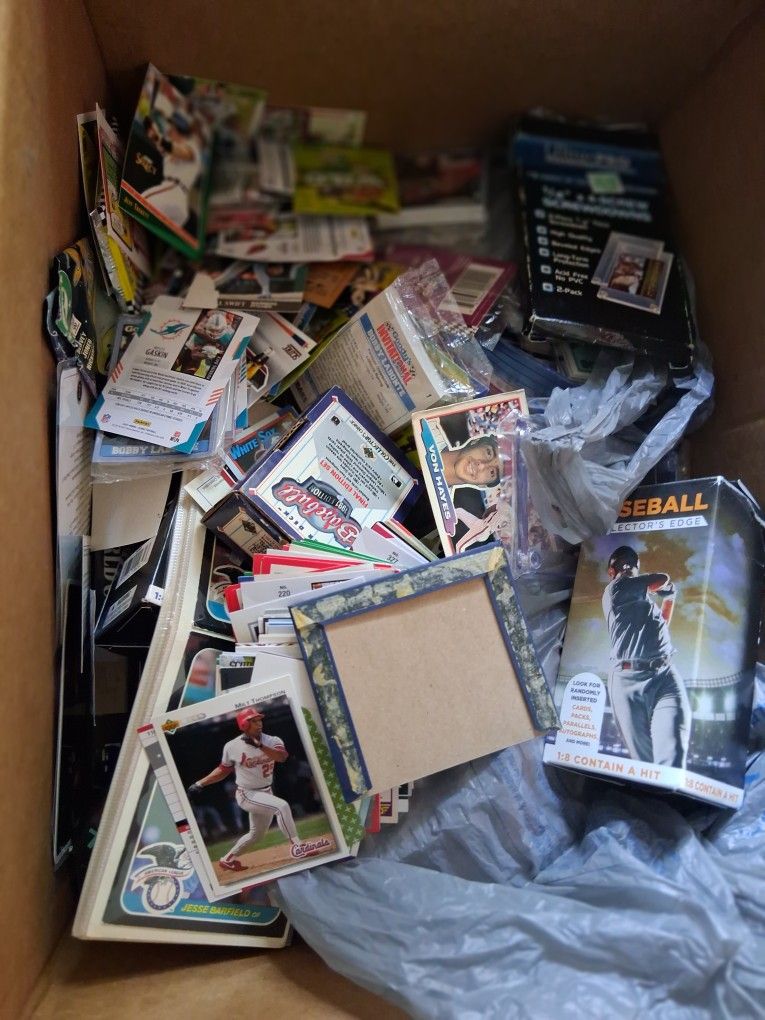 Large Box Of Collectible Cards (MAKE A OFFER)