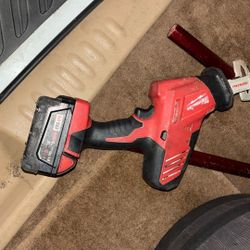 Miluakee Hackzall With Battery 