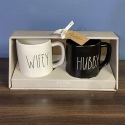 Rae Dunn Wedding Collection Mug Set