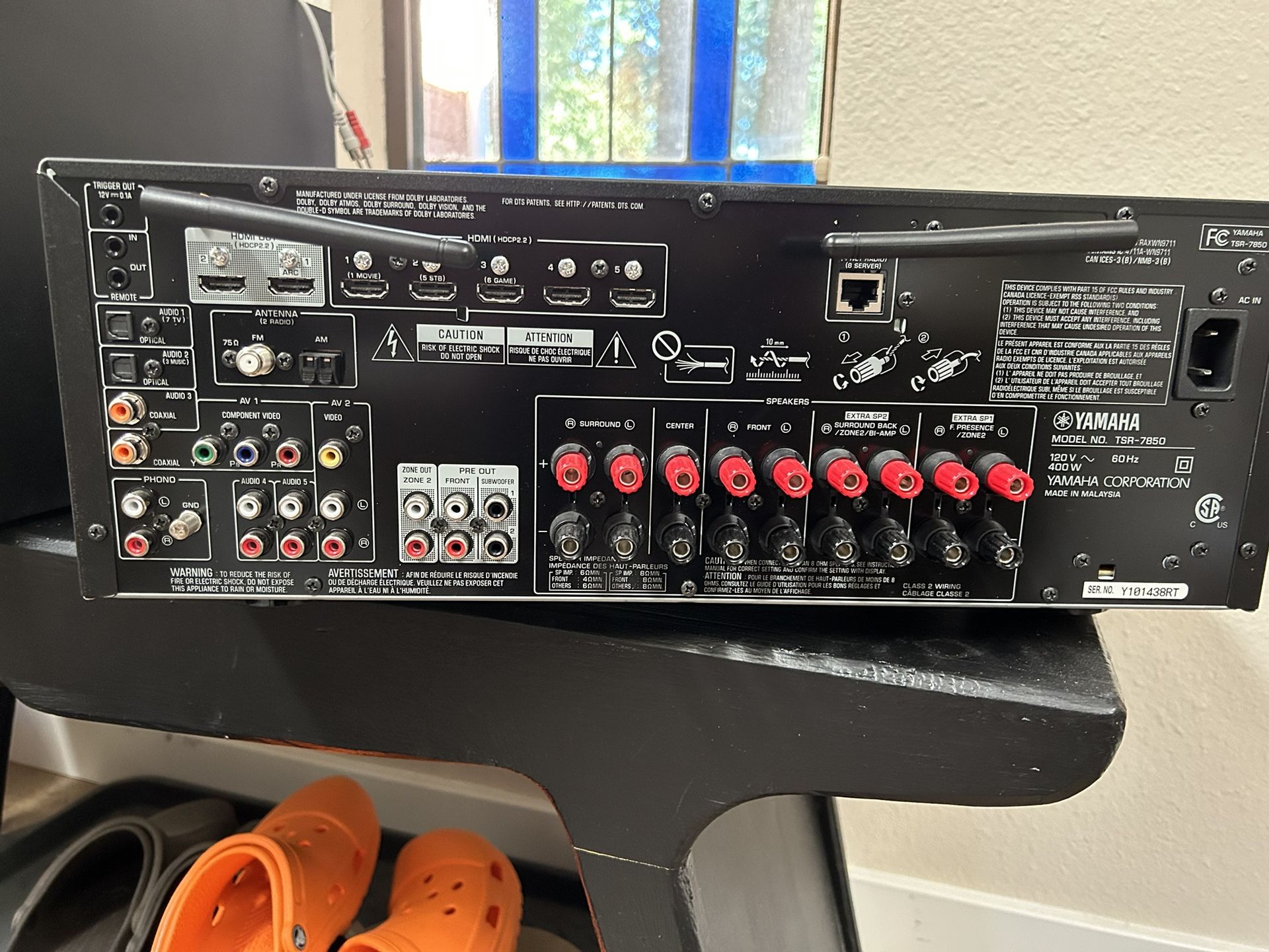 Yamaha AV Receiver TSR7850 for Sale in Gig Harbor, WA OfferUp