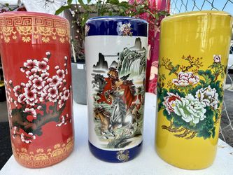 Ceramic Vase 18” Bình Hoa Bằng Sứ Bình Hoa Tết