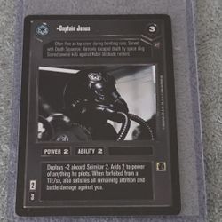 SWCCG: Captain Jonus Death Star II Star Wars CCG Decipher