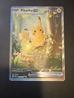 Pikachu Ascended Heroes Pokemon NM