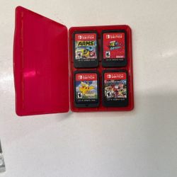 NINTENDO SWITCH GAMES X4
