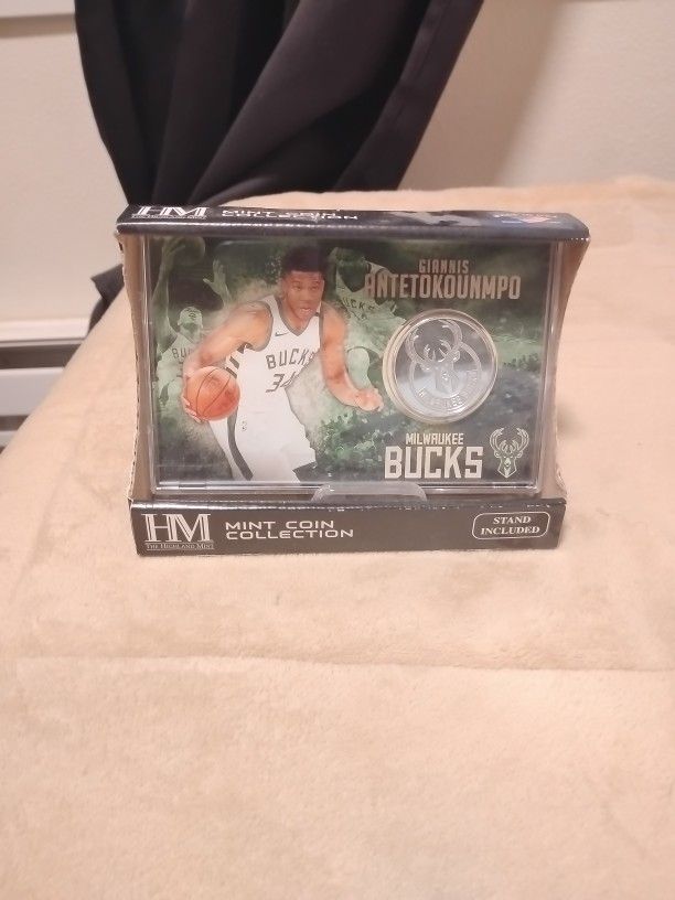 Giannis Antetokounmpo Mint Coin