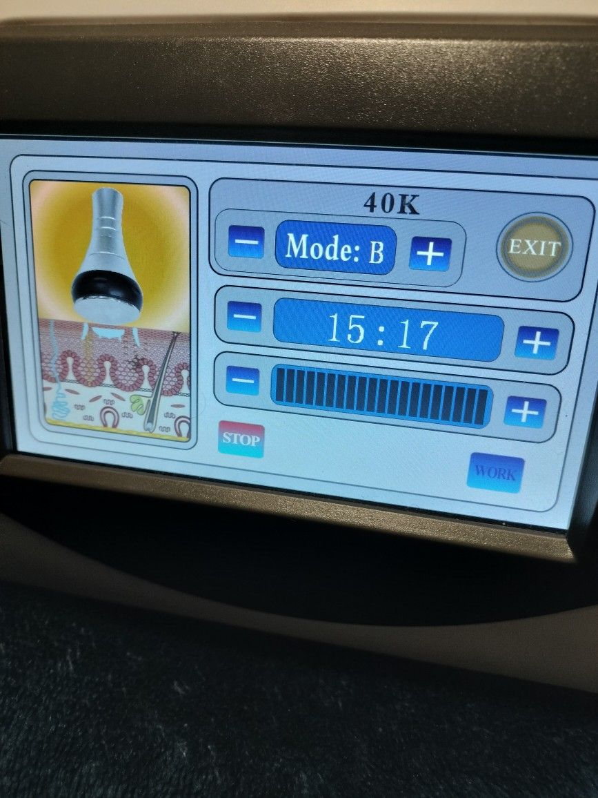 RF Liposlim Cavitation Machine Control Screen 40K