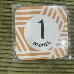 Baby Milestone Card 