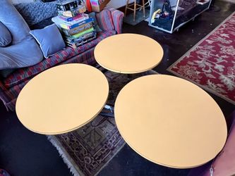 Mid Century Modern Tri-top Table