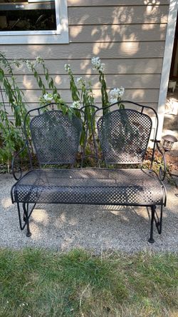 Bench Swing Black
