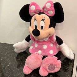 Authentic Disney Store 17" Minnie Mouse Plush 