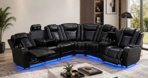 Brand New Power Reclining Sectional Couch