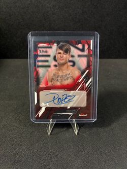 Diego Lopes Topps Finest UFC Autograph 10/10 Bookend