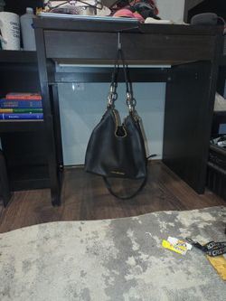 Michael Kors Black Leather Handbag 