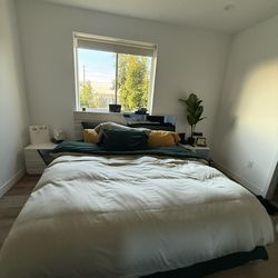 King Size Bed frame & drawers