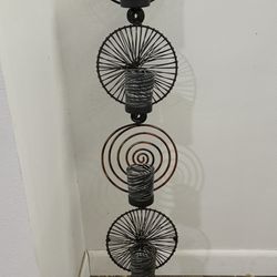 Hanging candle holders