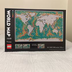 LEGO World Map -31203 - 11,695 Pieces!