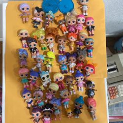 Lol Surprise Lot 40 Dolls W/accessories 