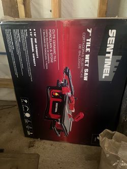 Sentinel 7" Tile Wet Saw