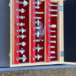 Router Bit Set 29 Pieces NEW $50