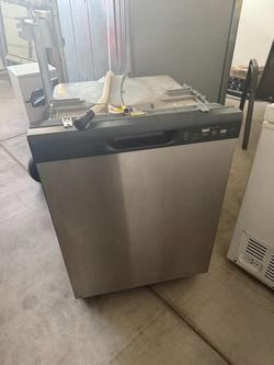Microwave and dishwasher