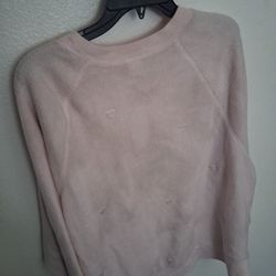 Pink Heart Sweater 