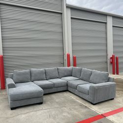 Big Grey Sectional Couch