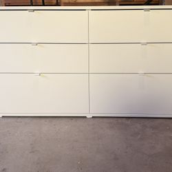 white 6 drawer dresser