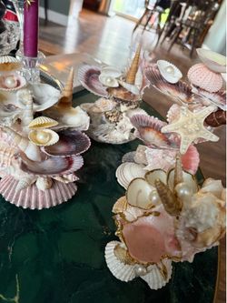 Mermaid/coastal jewelry holders