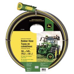 LIGHT WEIGHT JOHN DEERE RUBBER HOSE 5/8 in X 50ft