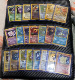 Vintage Pokémon Holo Card Lot