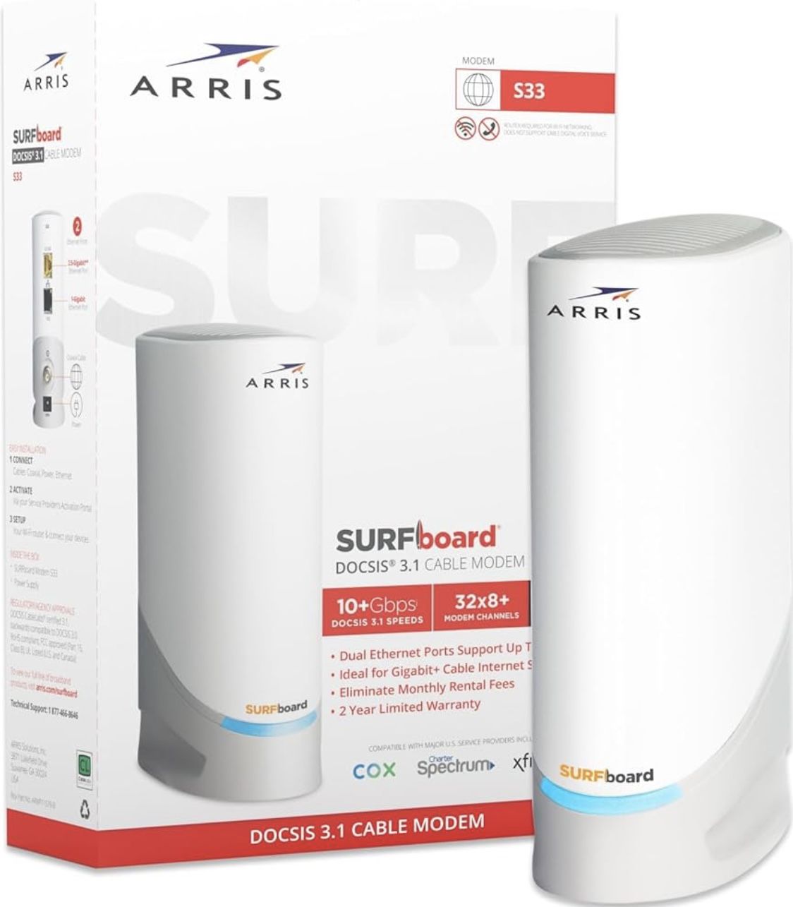 Arris Surfboard S33 Cable Modem