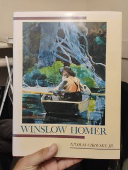 Art book Winslow homer hardcover