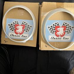 Porsche 911 H4 Headlight Rings. > EXTERIOR TRIM > HEADLIGHT TRIM Porsche Headlight Rim - 911(contact info removed)0 