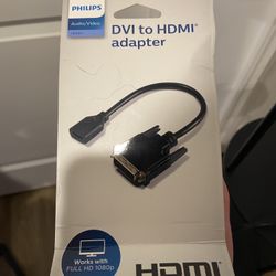 HDMI to DVI adapter