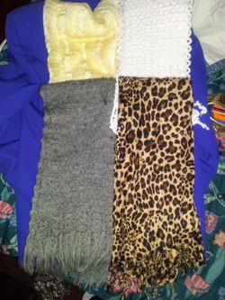 4 Ladies Scarves