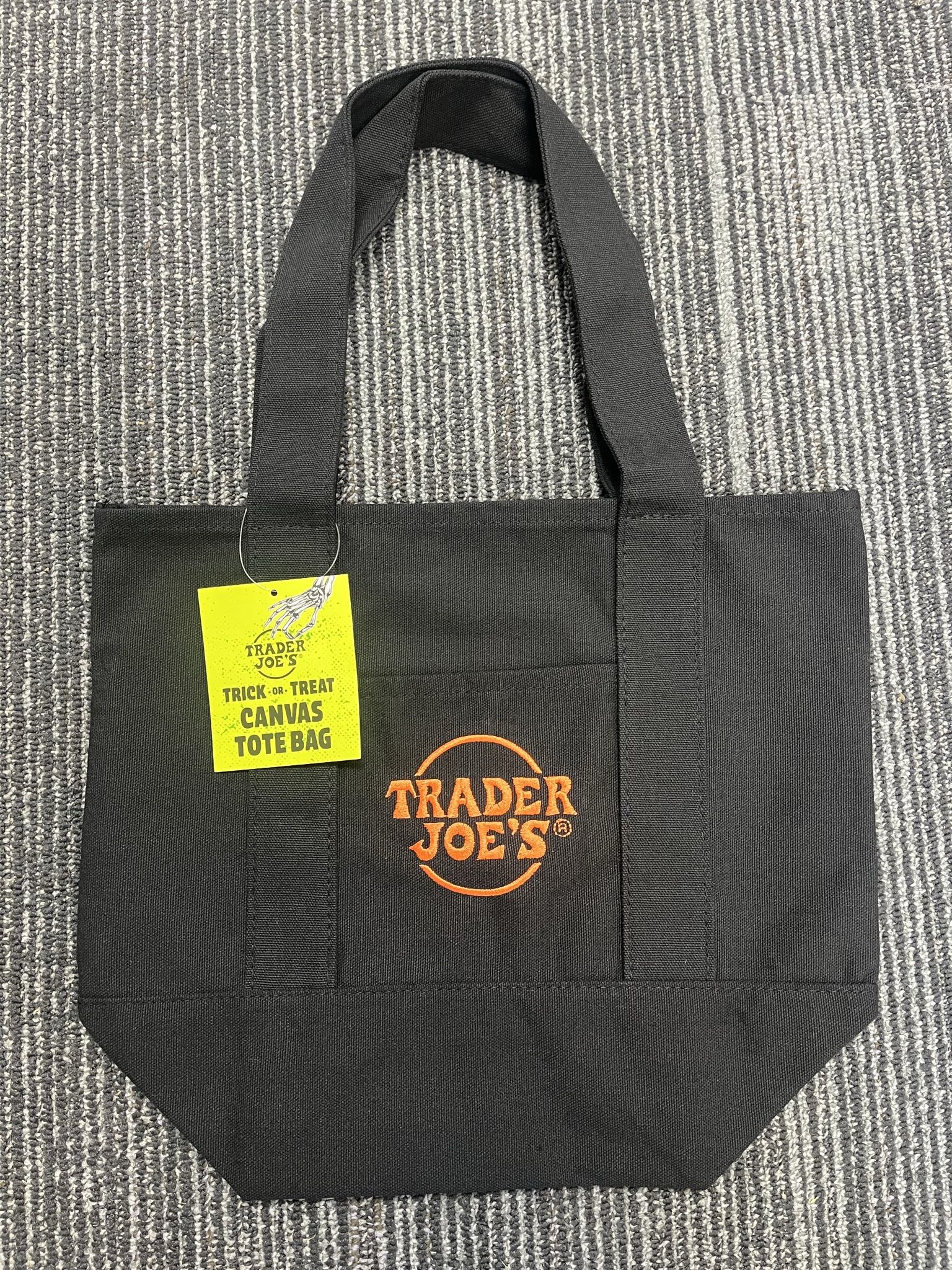 Trader Joe’s Halloween Tote-Black