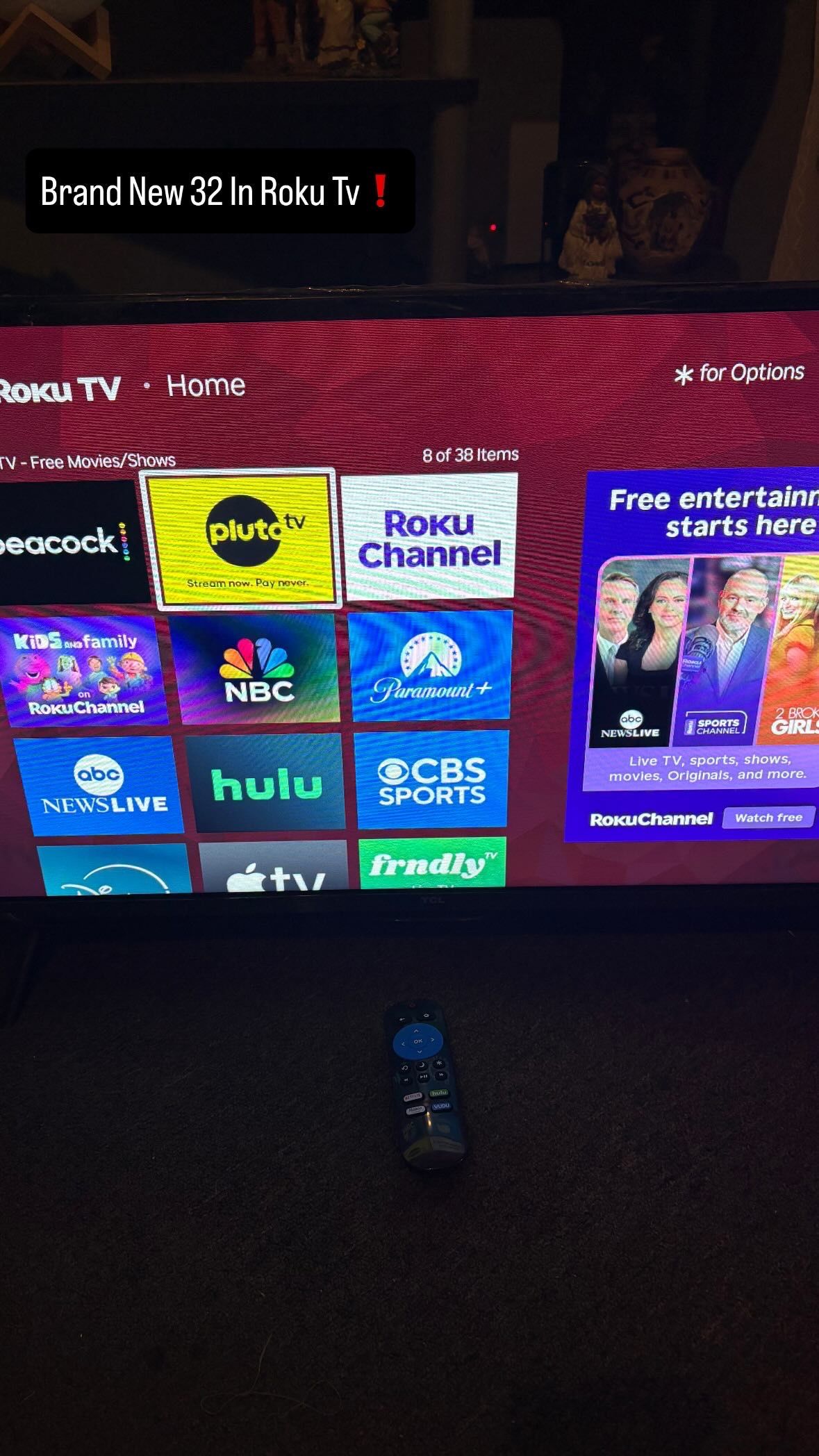 Roku 32 inch Tv