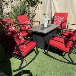 Patio outdoor rocking chairs new in the box