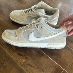 Nike SB dunk low Summit white wolf grey