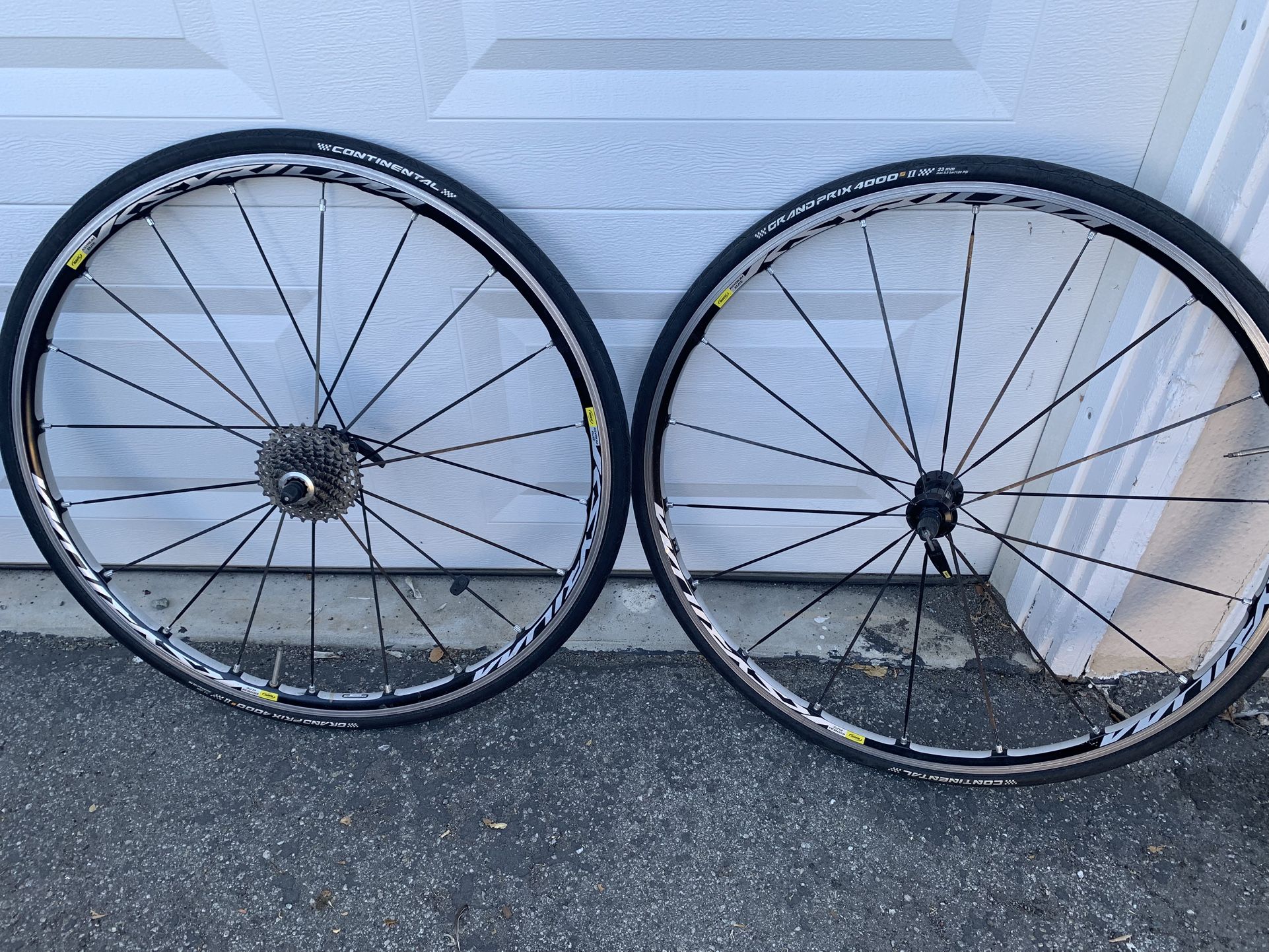 WHEELSET MAVI KRYSIUM ELITE WITH 10 SPEED ULTEGRA CASSETTE