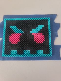 Barely Alive Perler Necklace 